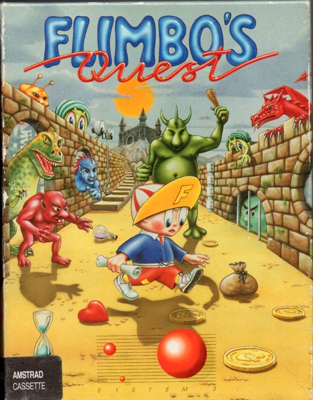 Front Cover for Flimbo's Quest (Amstrad CPC)