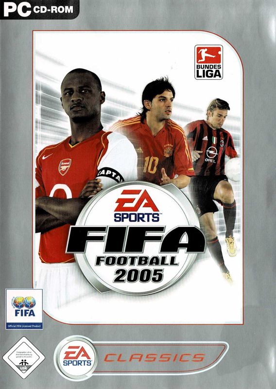 Front Cover for FIFA Soccer 2005 (Windows) (EA Sports Classics release)