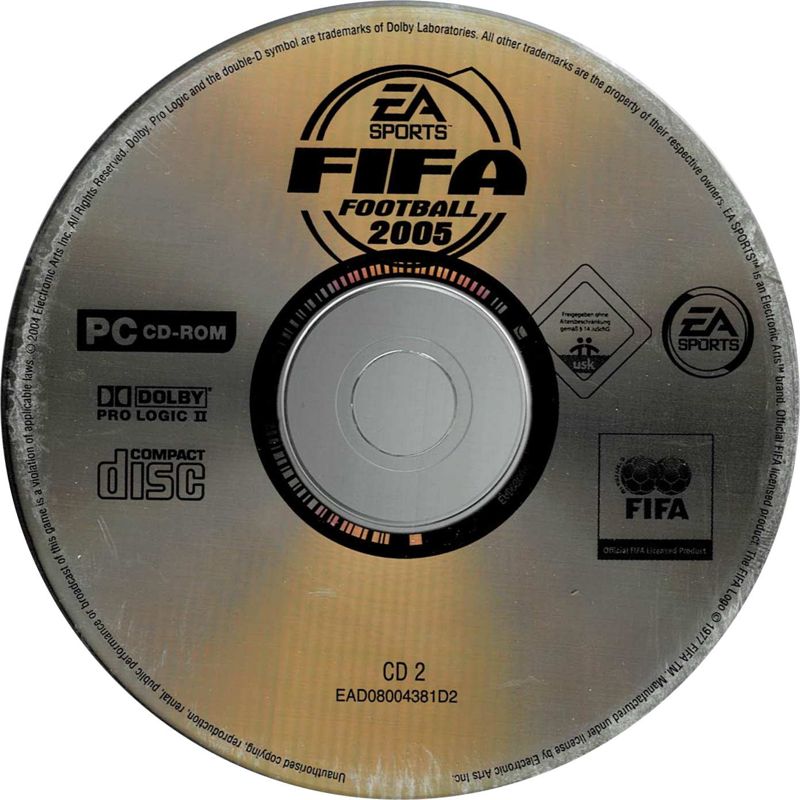 Media for FIFA Soccer 2005 (Windows) (EA Sports Classics release): Disc 2