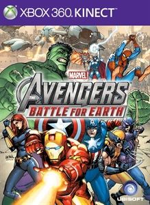 Front Cover for The Avengers: Battle for Earth (Xbox 360) (Download release)