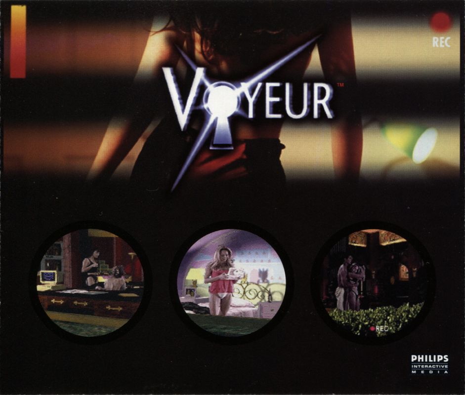 Other for Voyeur (DOS): Jewel Case - Back