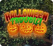 Front Cover for Halloween Trouble (Windows) (Big Fish Games release)