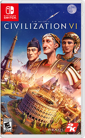 Front Cover for Sid Meier's Civilization VI (Nintendo Switch) (download release): 2nd version