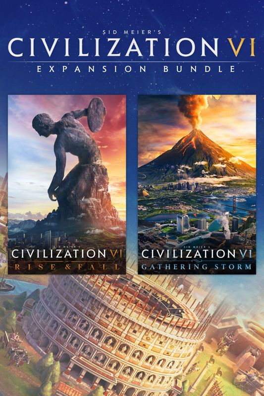 Front Cover for Sid Meier's Civilization VI: Expansion Bundle (Xbox One) (download release)