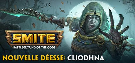 Front Cover for Smite: Battleground of the Gods (Windows) (Steam release): New Goddess: Cliodhna (French version)