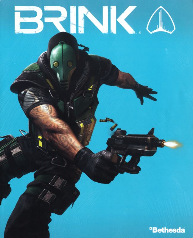 Manual for Brink (PlayStation 3) (General European release): Front