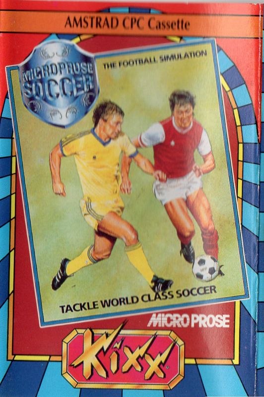 Front Cover for Keith Van Eron's Pro Soccer (Amstrad CPC) (Kixx budget release)