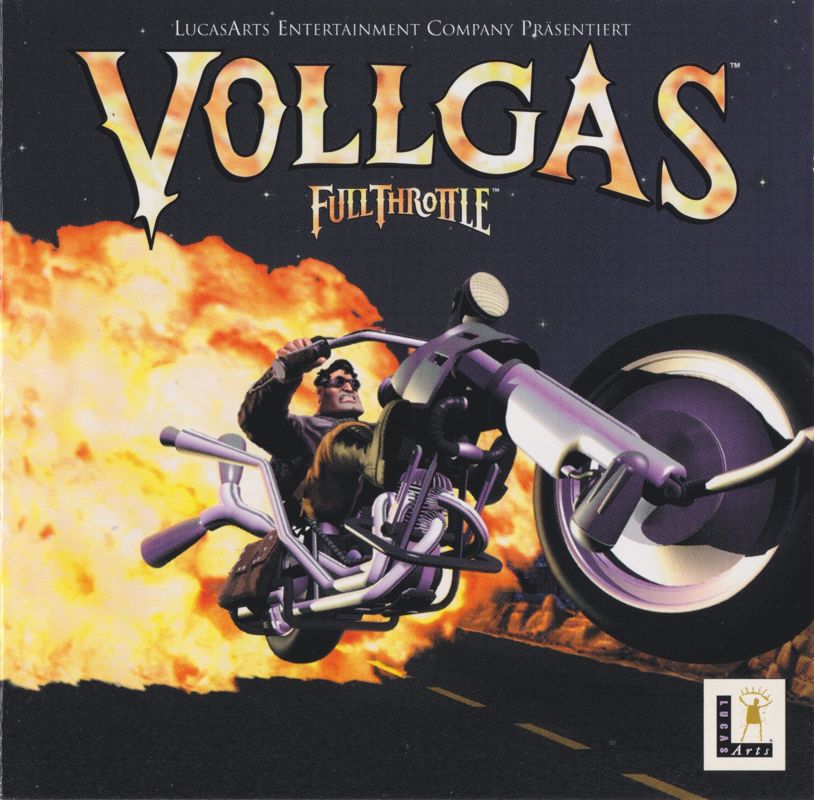 Other for Full Throttle (DOS) (Second Full German version): Jewel Case Front