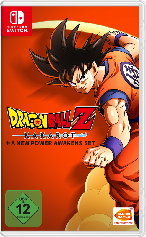 Front Cover for Dragon Ball Z: Kakarot + A New Power Awakens Set (Nintendo Switch) (download release)