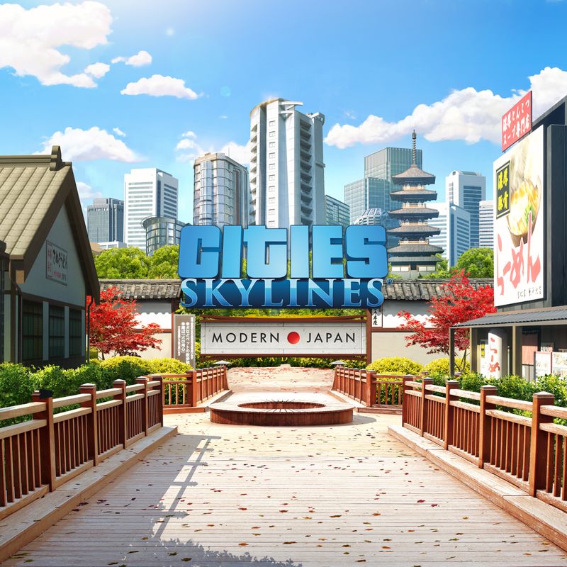 Front Cover for Cities: Skylines - Content Creator Pack: Modern Japan (PlayStation 4) (download release)