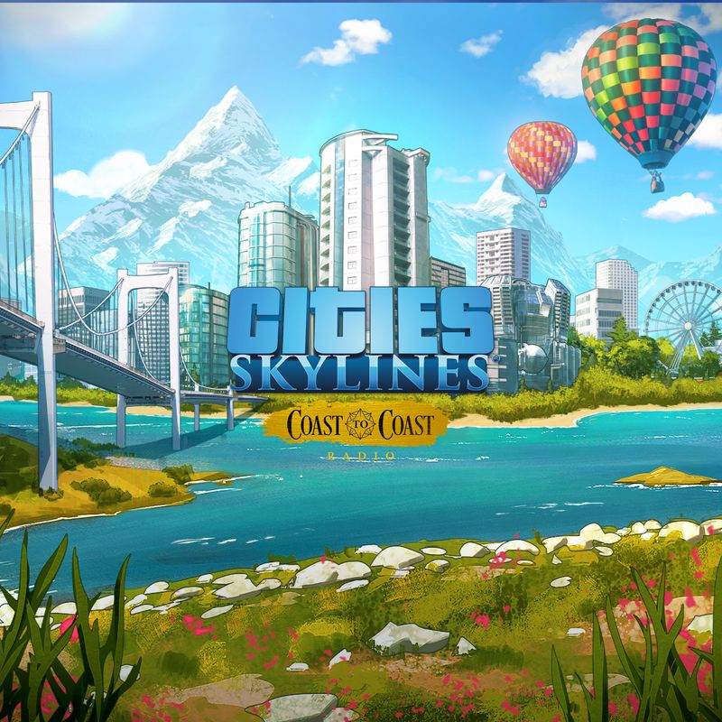 Front Cover for Cities: Skylines - Coast to Coast Radio (PlayStation 4) (download release)