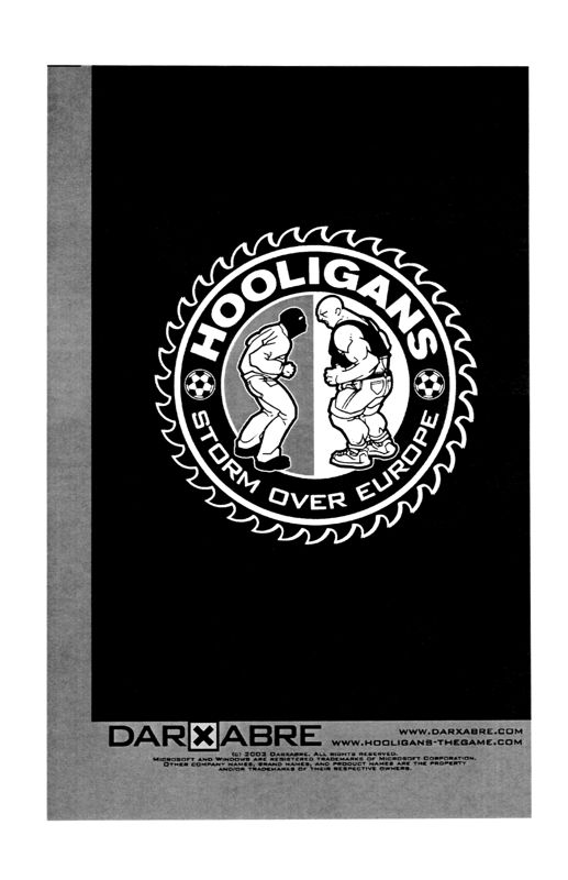Manual for Hooligans (Windows): Italian - Back