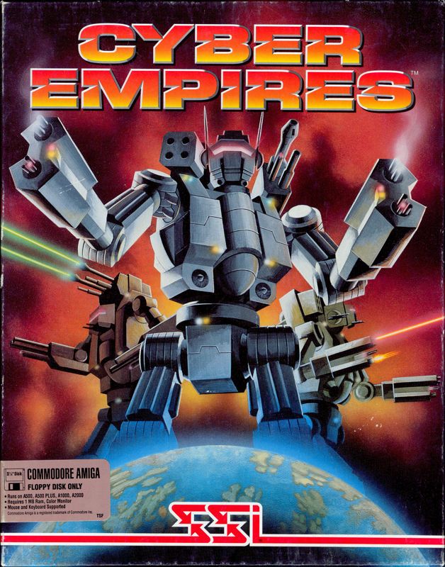 Front Cover for Cyber Empires (Amiga)