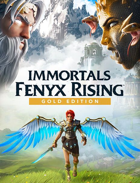 Front Cover for Immortals: Fenyx Rising - Gold Edition (Windows) (Ubisoft Store release)