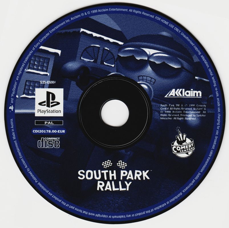 Media for South Park Rally (PlayStation) (Value Series release)