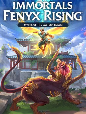 Front Cover for Immortals: Fenyx Rising - Myths of the Eastern Realm (Windows) (Ubisoft Store release)