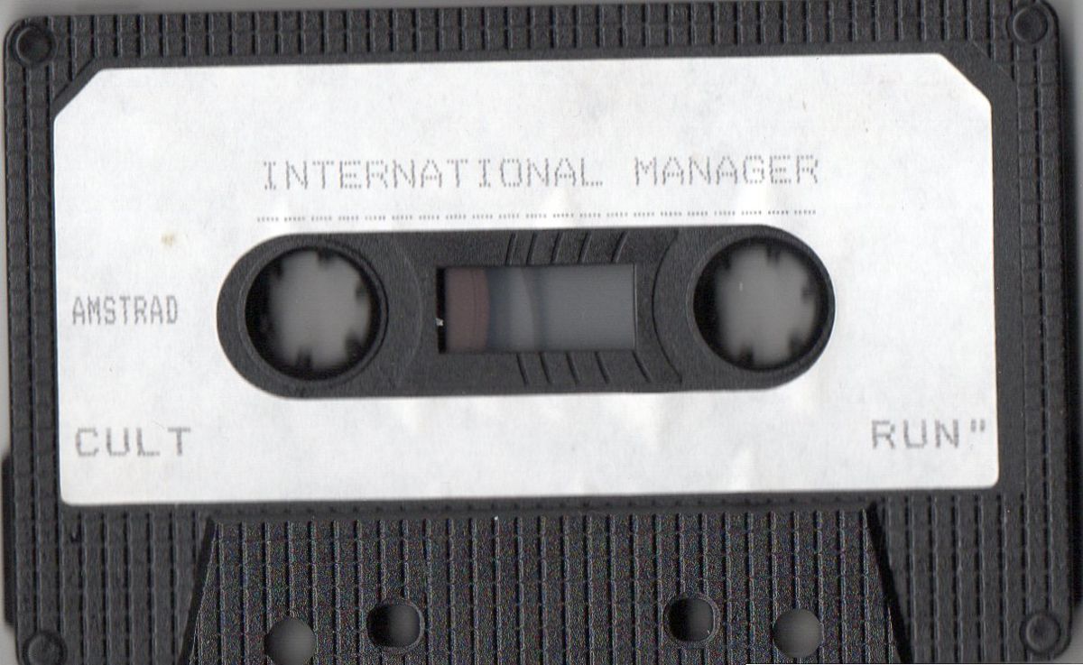 Media for International Manager (Amstrad CPC)