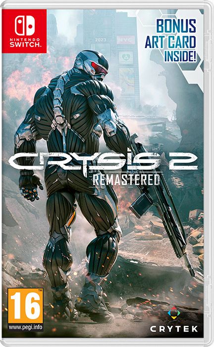 Front Cover for Crysis 2: Remastered (Nintendo Switch) (download release)