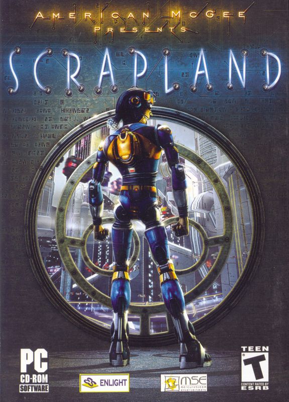 Front Cover for American McGee presents Scrapland (Windows)