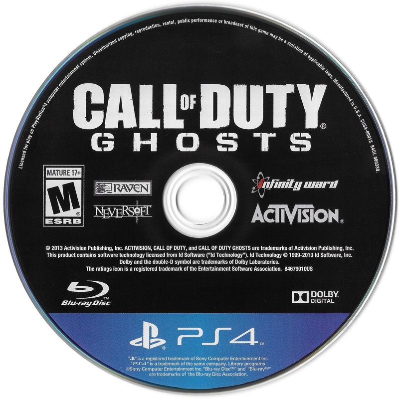 Media for Call of Duty: Ghosts (PlayStation 4)