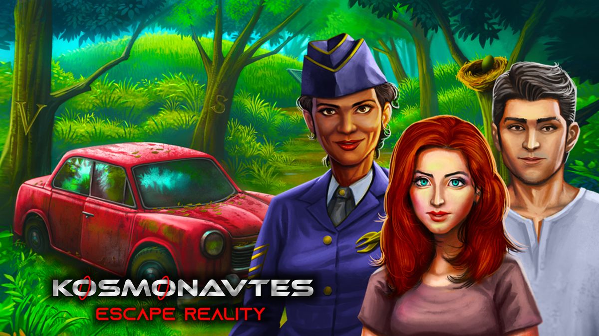 Front Cover for Kosmonavtes: Escape Reality (Nintendo Switch) (download release)