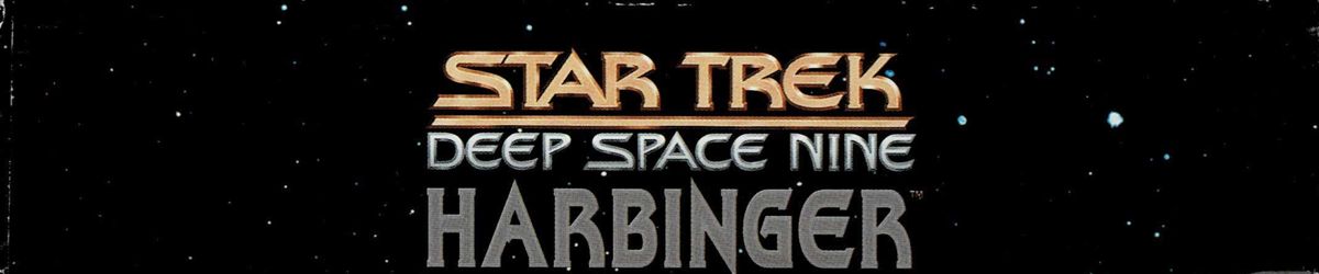 Spine/Sides for Star Trek: Deep Space Nine - Harbinger (DOS): Top