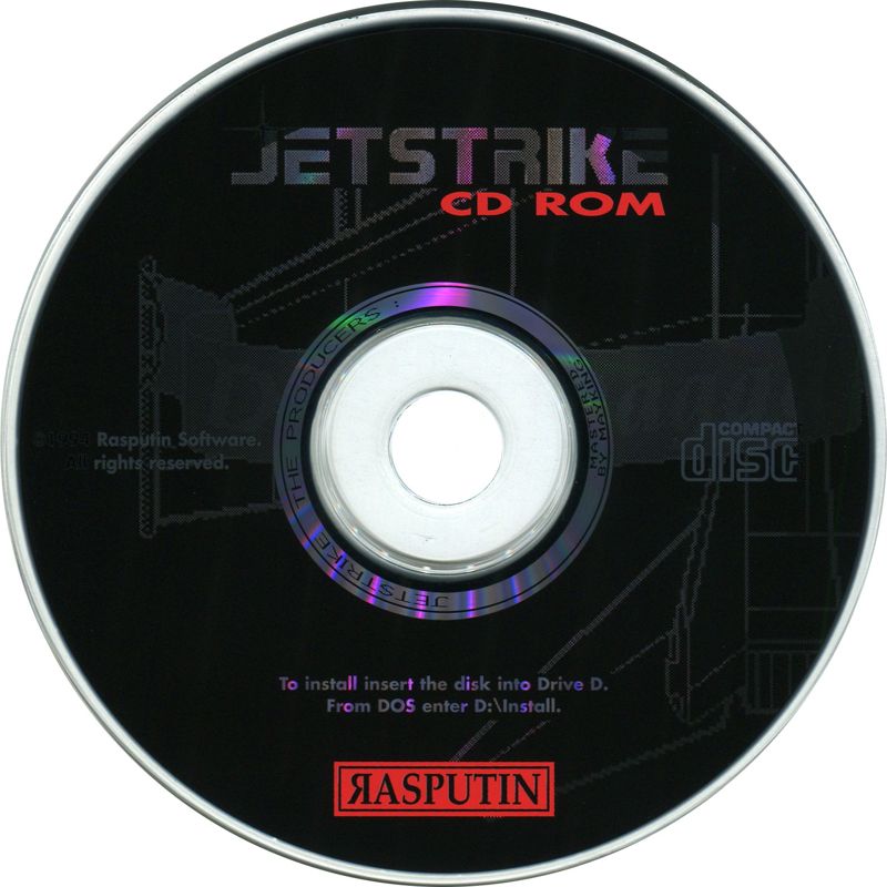 Media for Jetstrike (DOS)