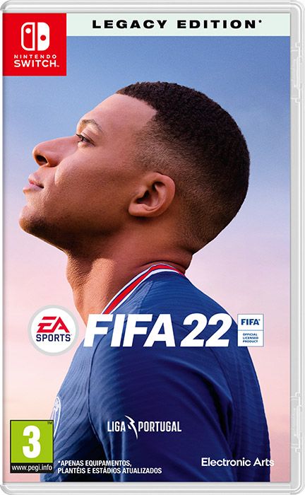 Front Cover for FIFA 22: Legacy Edition (Nintendo Switch) (download release)