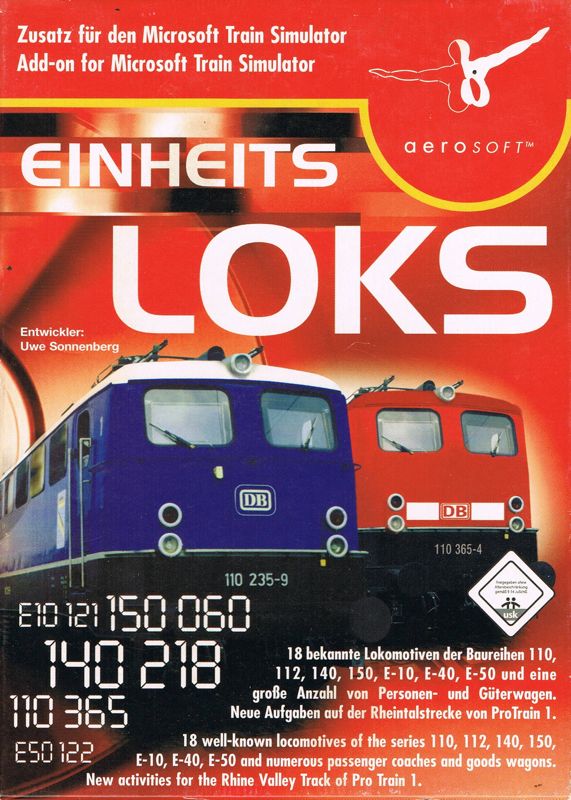 Front Cover for Einheits Loks (Windows)