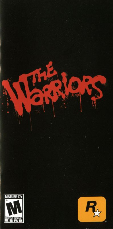 Manual for The Warriors (PSP): Front