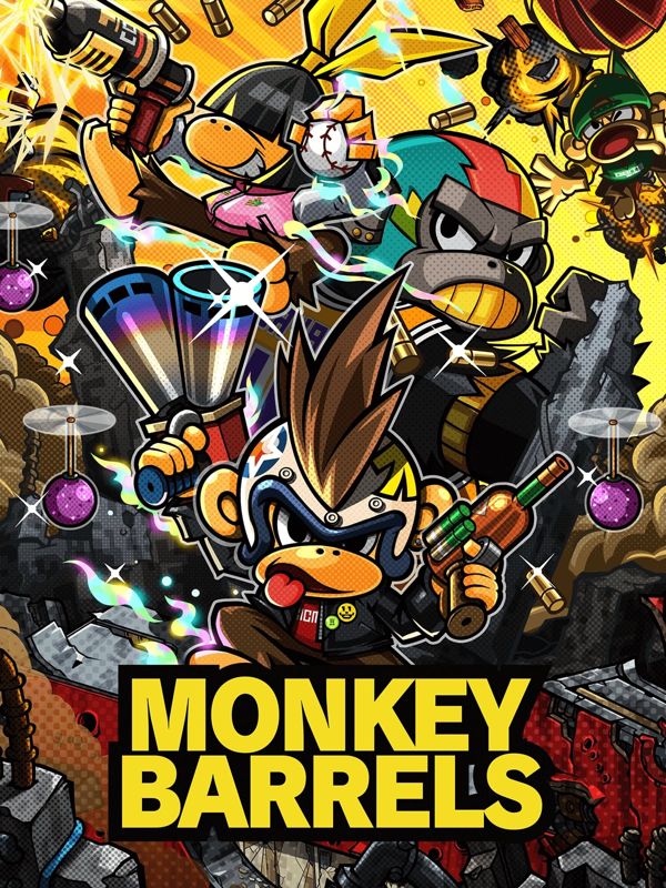 Front Cover for Monkey Barrels (Windows) (Epic Games Store release)