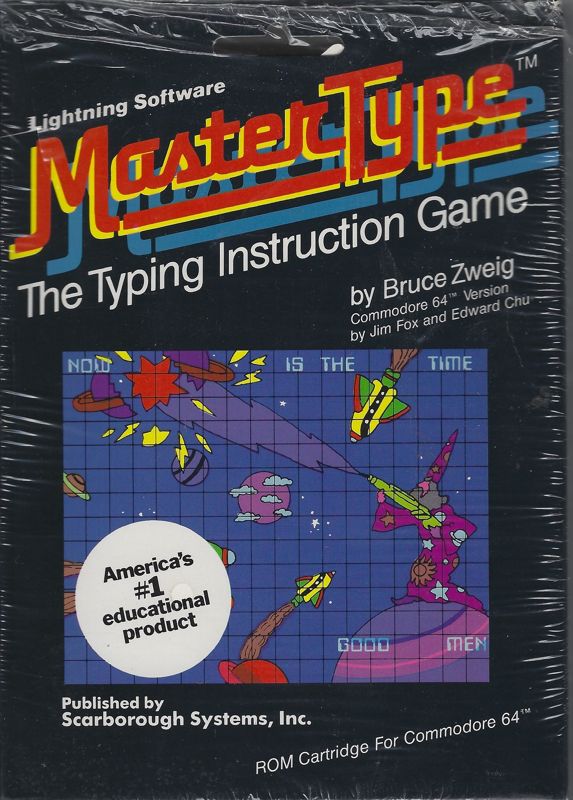 Front Cover for MasterType (Commodore 64)
