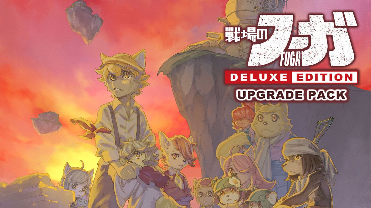 Front Cover for Fuga: Melodies of Steel - Deluxe Edition Upgrade Pack (Nintendo Switch) (download release)