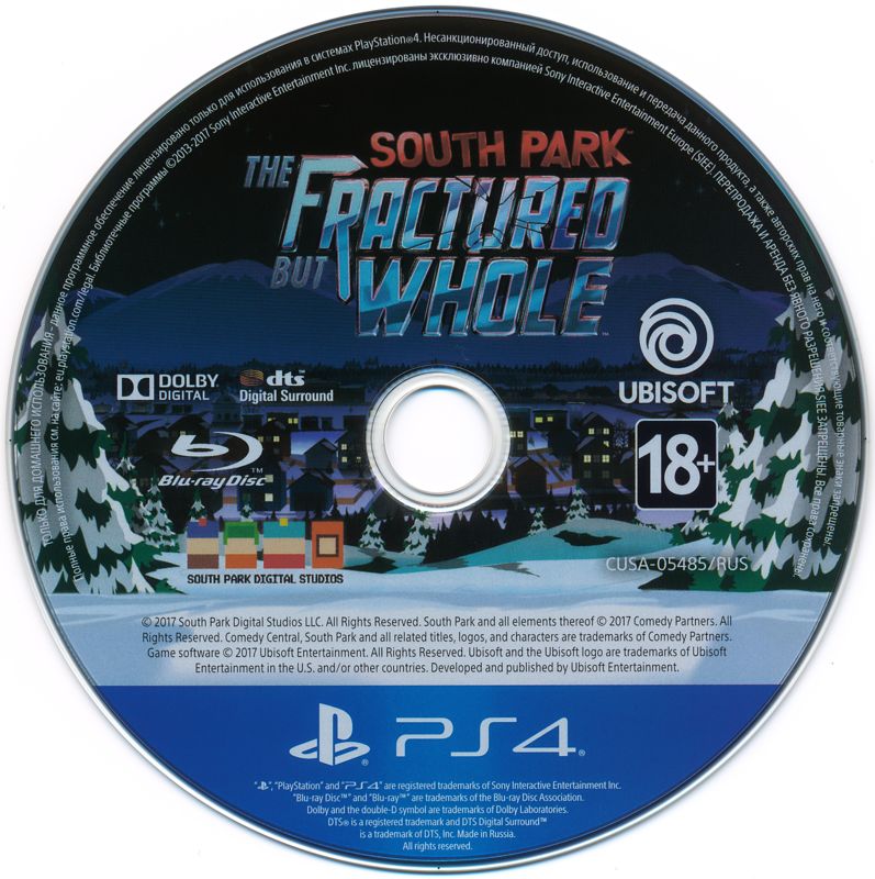 Media for South Park: The Fractured But Whole (PlayStation 4)