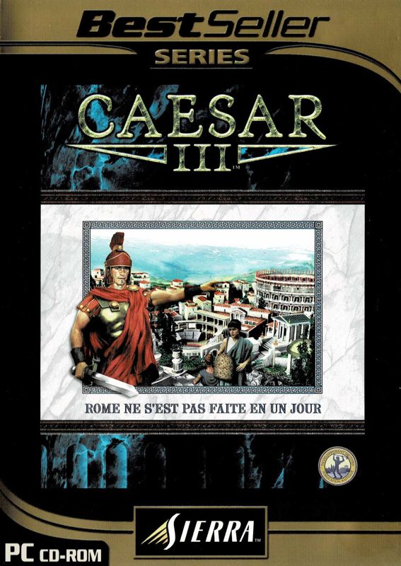 Front Cover for Caesar III (Windows) (BestSeller Series release)