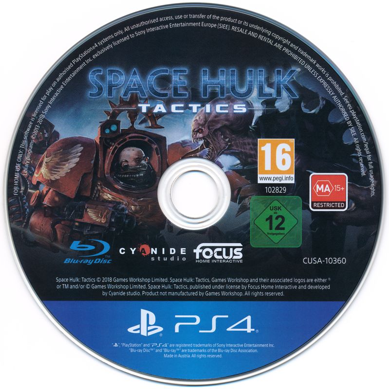 Media for Space Hulk: Tactics (PlayStation 4)