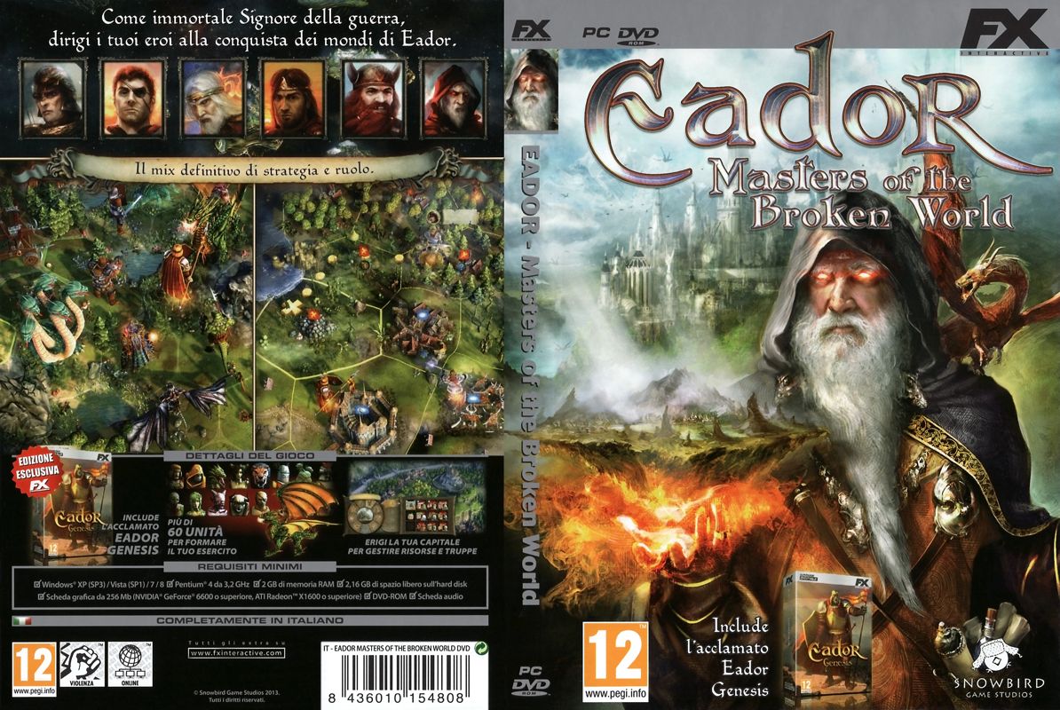 Full Cover for Eador: Masters of the Broken World (Windows)