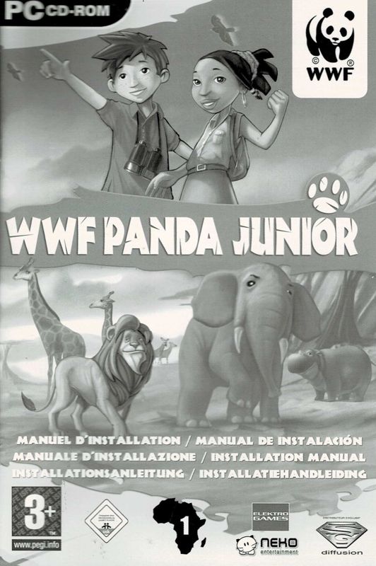 Manual for WWF Panda Junior (Windows): Front