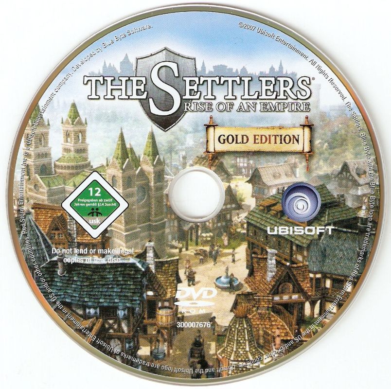 Media for The Settlers: Rise of an Empire - Gold Edition (Windows) (Ubisoft Exclusive release): <i>Rise of an Empire</i> Disc