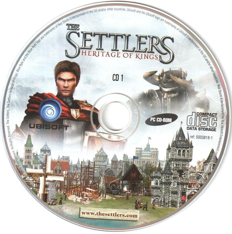 Media for Heritage of Kings: The Settlers (Windows): Disc 1
