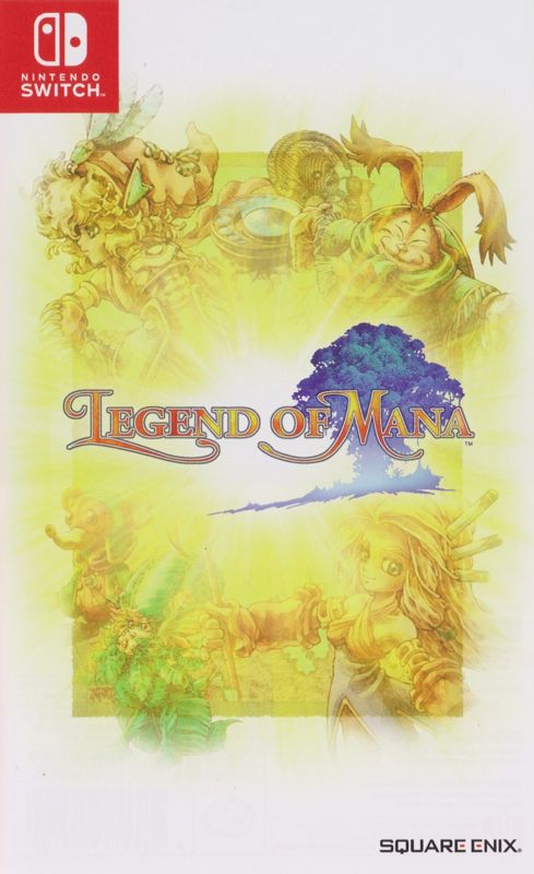Inside Cover for Legend of Mana (Nintendo Switch): Right