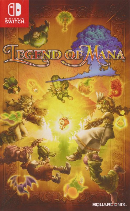 Front Cover for Legend of Mana (Nintendo Switch)
