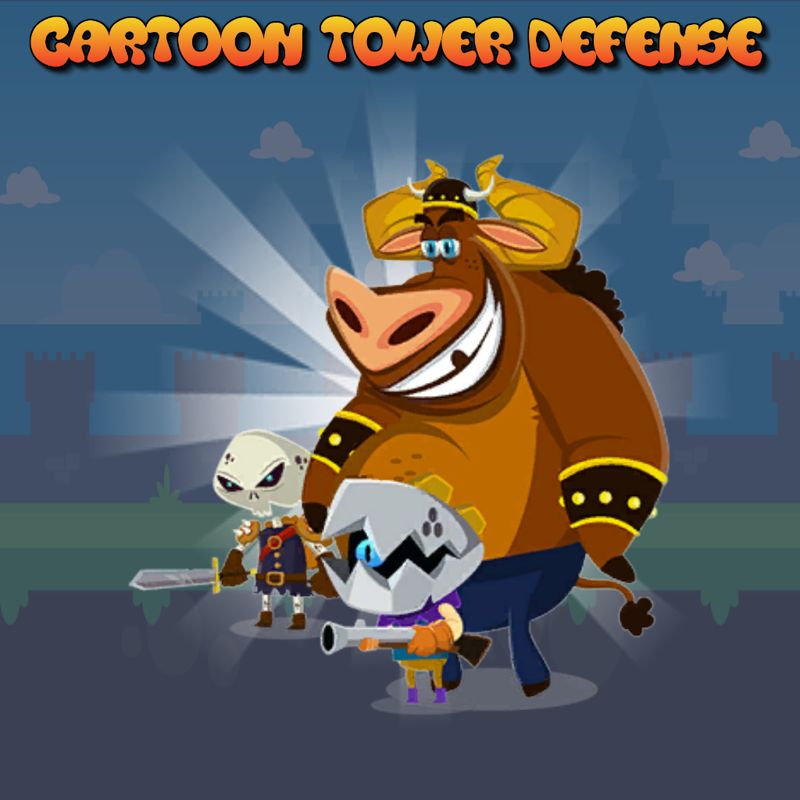 Front Cover for Cartoon Tower Defense (Nintendo Switch) (download release)