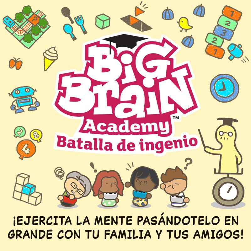 Front Cover for Big Brain Academy: Brain vs. Brain (Nintendo Switch) (download release)