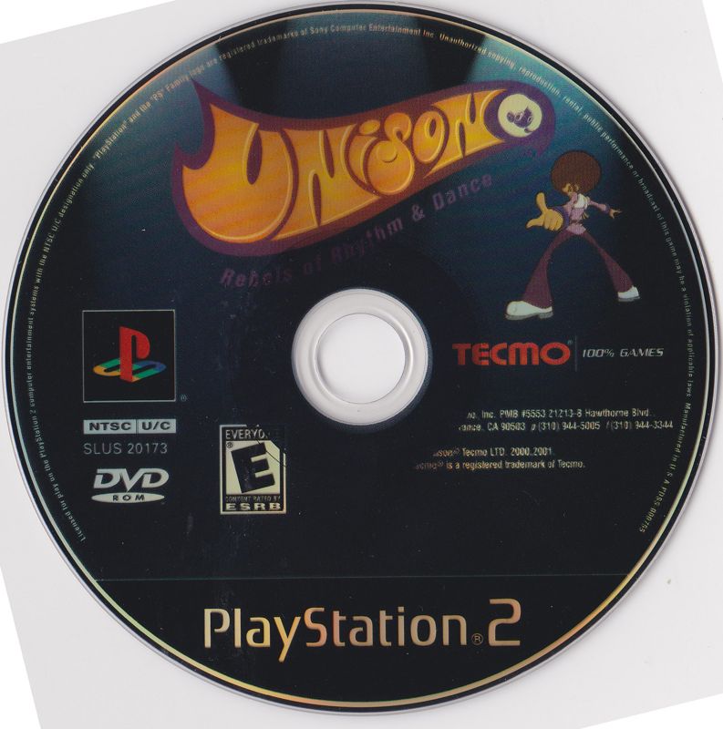 Media for Unison: Rebels of Rhythm & Dance (PlayStation 2)