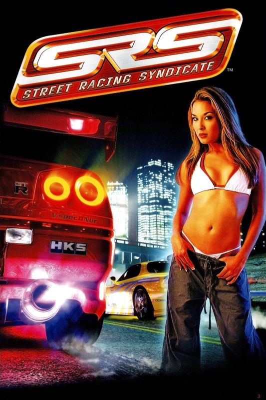 Manual for SRS: Street Racing Syndicate (Windows): Front