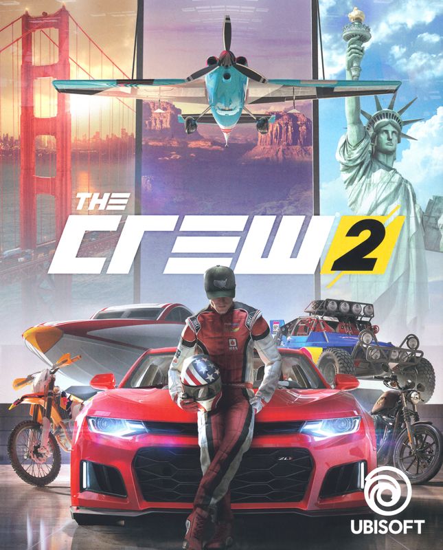 Manual for The Crew 2 (PlayStation 4): Front