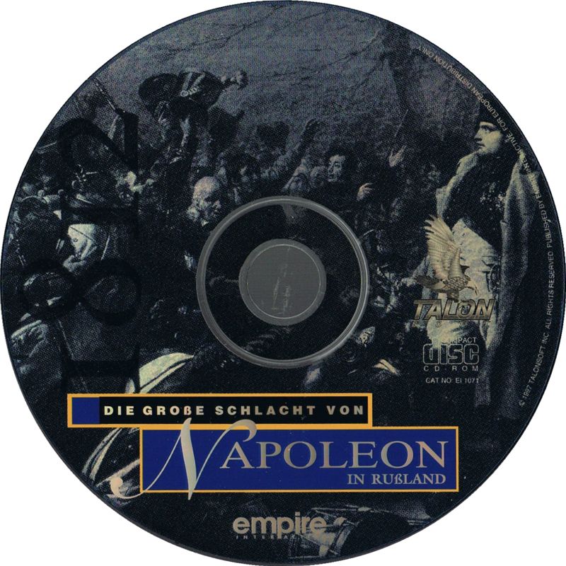 Media for Battleground 6: Napoleon in Russia (Windows and Windows 3.x) (re-release)