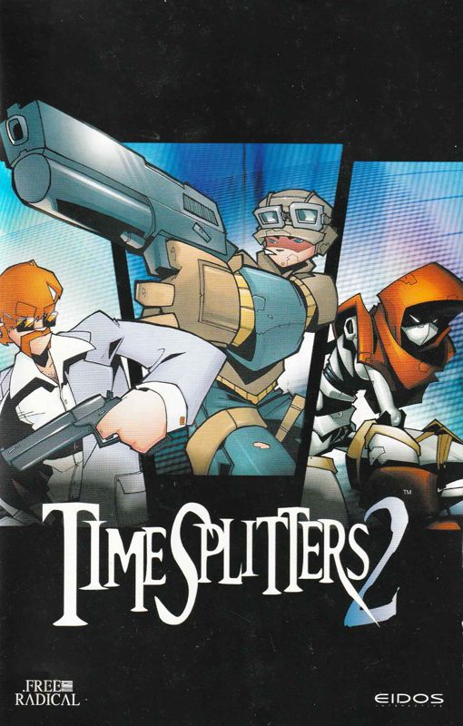 Manual for TimeSplitters 2 (PlayStation 2) (Alternate disc with no USK rating )