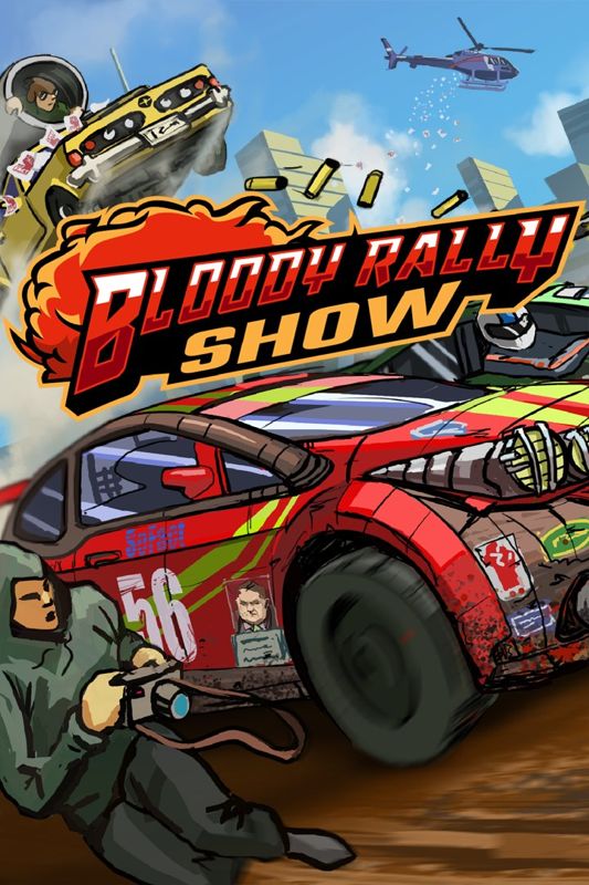 Front Cover for Bloody Rally Show (Xbox One and Xbox Series) (download release)